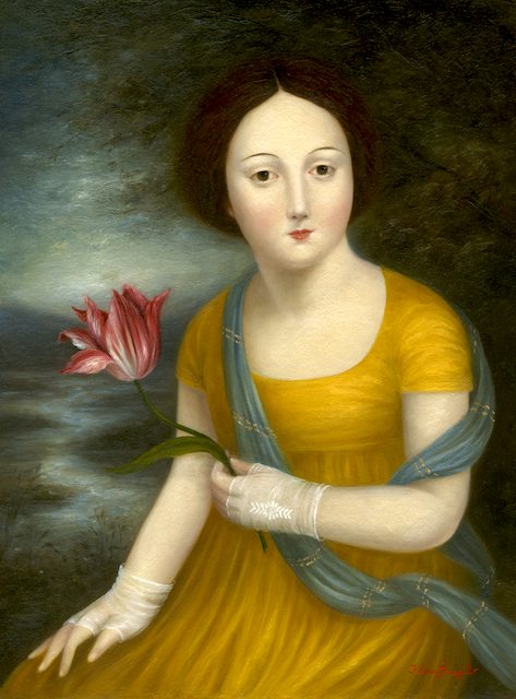 Lady with a Tulip