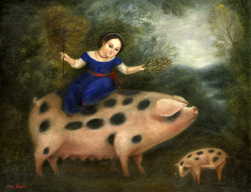 Crowning the Grand Sow ●