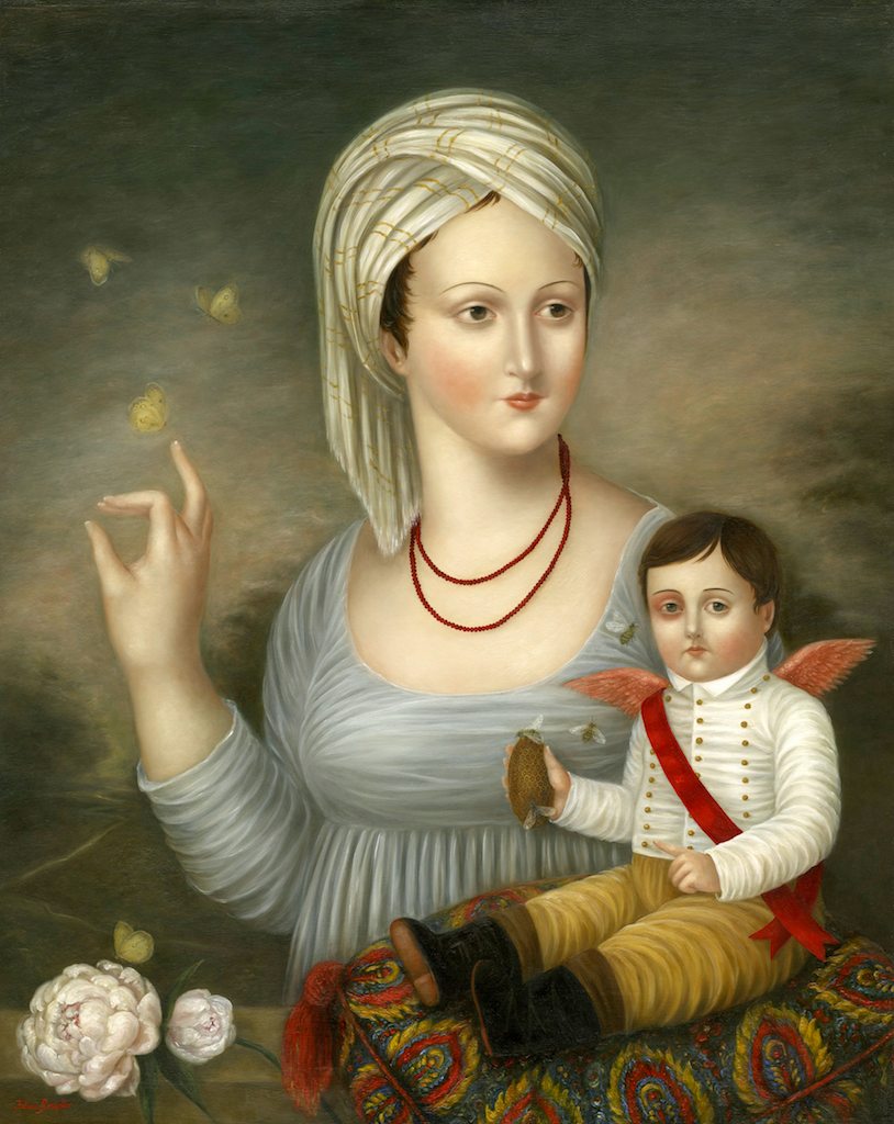 Lady with Honey Thief ●