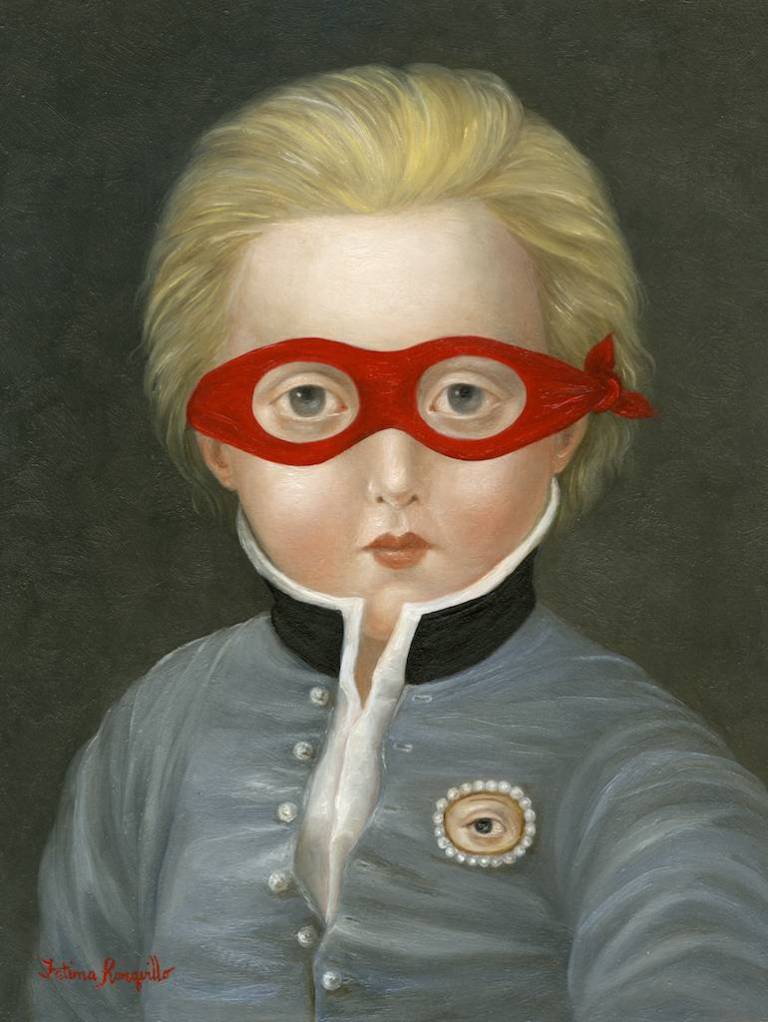 Suitor with Red Mask and Lover's Eye