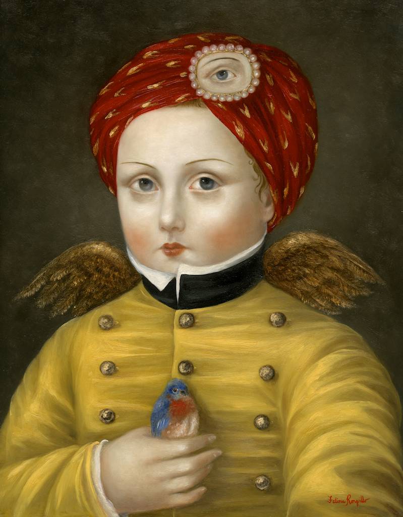 Cupid with Blue Bird and Lover's Eye ●