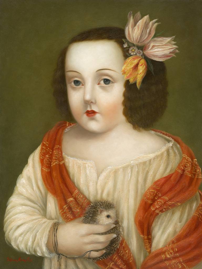 Flora with Hedgehog ●