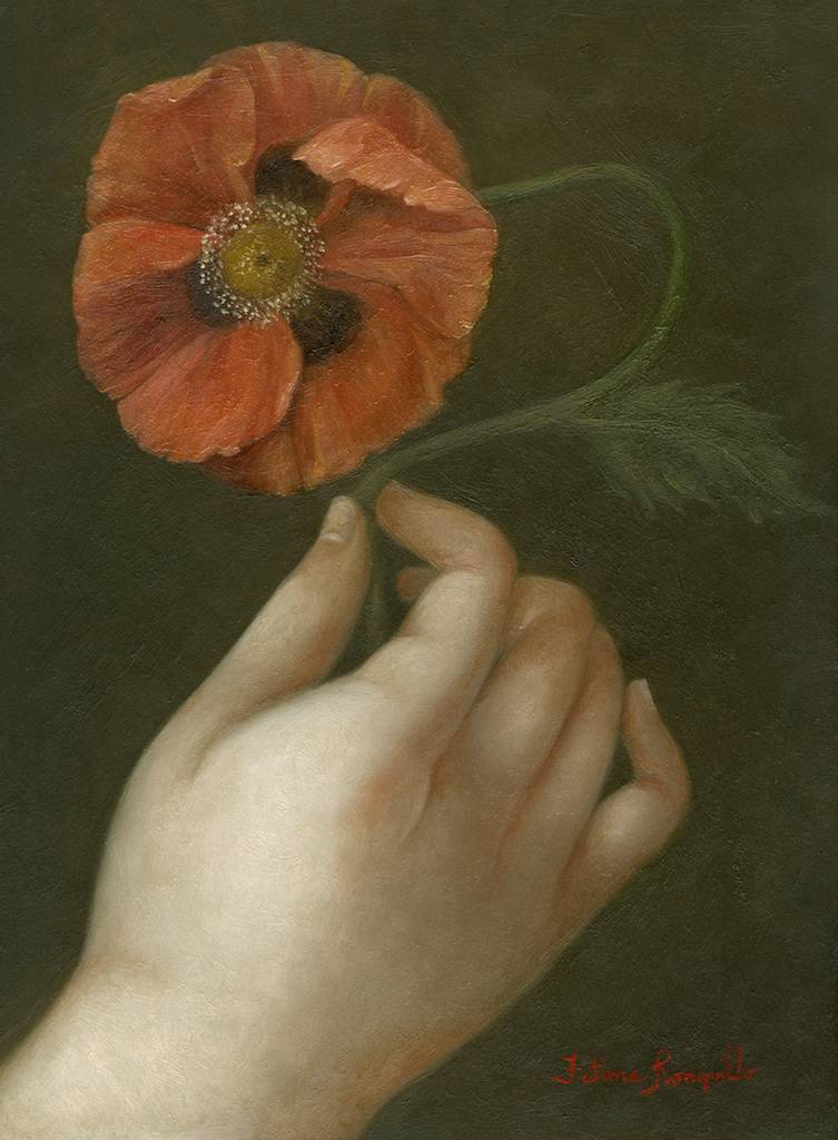Hand with Poppy
