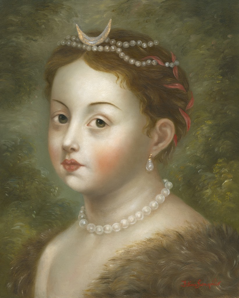 Diana with Pearls and Fur